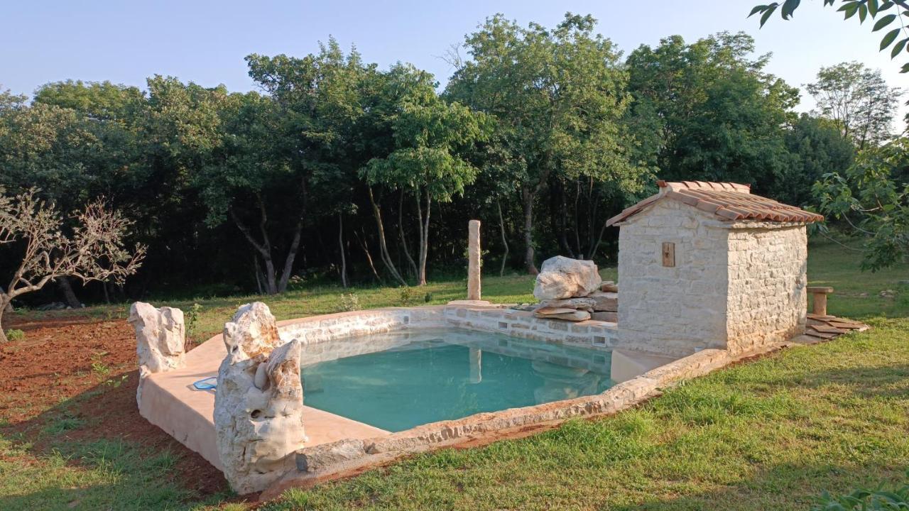 Cottage Al Merlo Olivo Buje Bagian luar foto